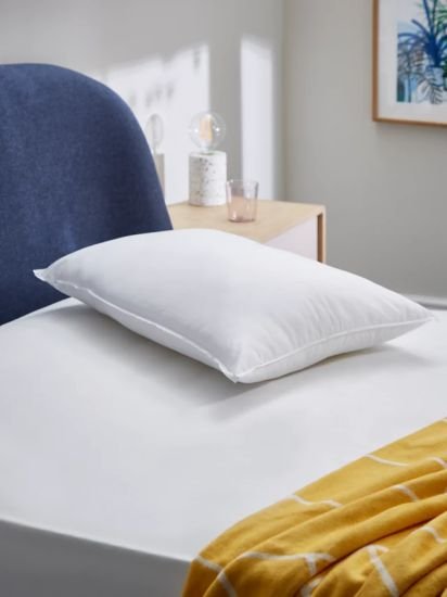Synthetic Soft Touch Washable Standard Pillow, Soft/Medium