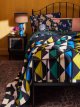 Triangles Patchwork Bedspread